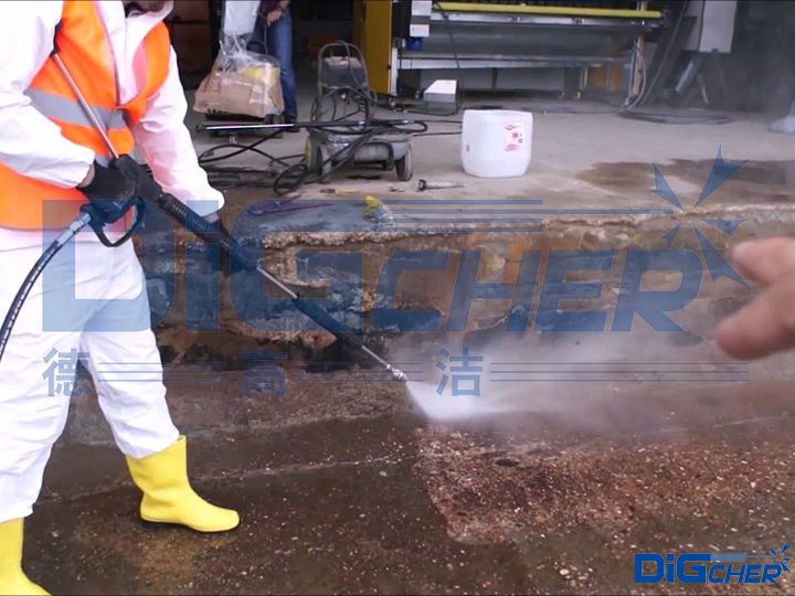 高壓水地面清洗