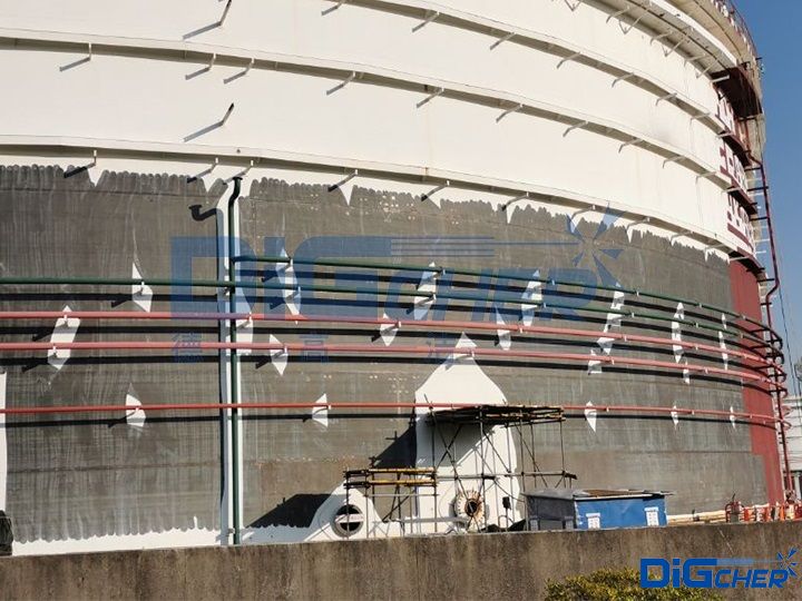 儲(chǔ)罐除銹效果