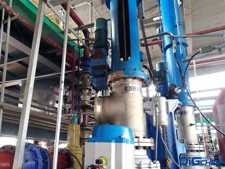 化工廠反應(yīng)釜高壓水清洗執(zhí)行機(jī)構(gòu)