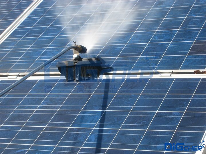光伏發(fā)電站高壓水射流清洗工藝