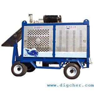 德高潔 DJ 2000/20EM 200MPa壓力電動超高壓清洗機(jī)