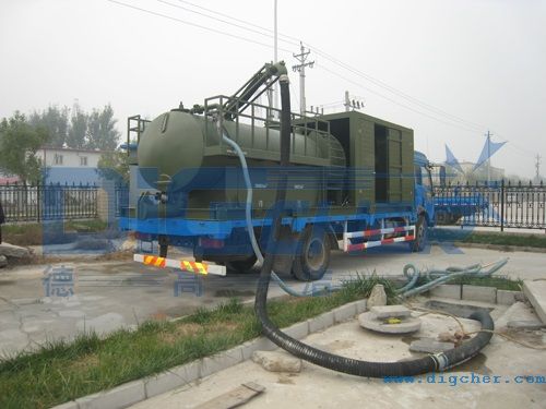 管道抽排清洗車