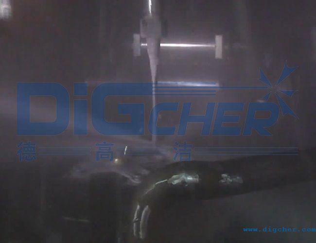 高壓水去毛刺機演示