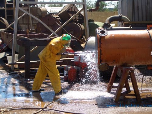 蒸發(fā)器清洗過程